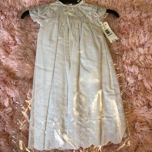 Christening gown size 12 months NWT